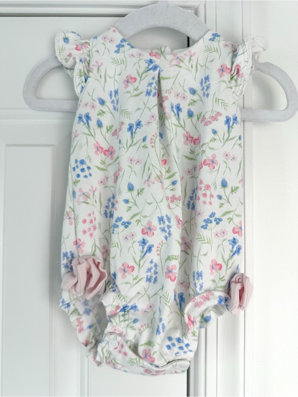 Baby club chic floral bubble 0-3m EUC